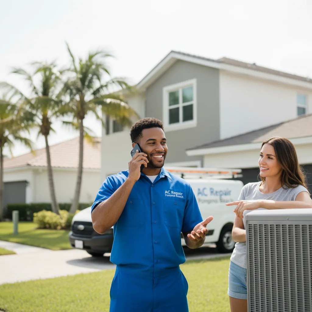 AC Repair Pompano Beach customer support in Pen Argyl